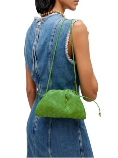 Bottega Veneta Intrecciato Green 20Cm
