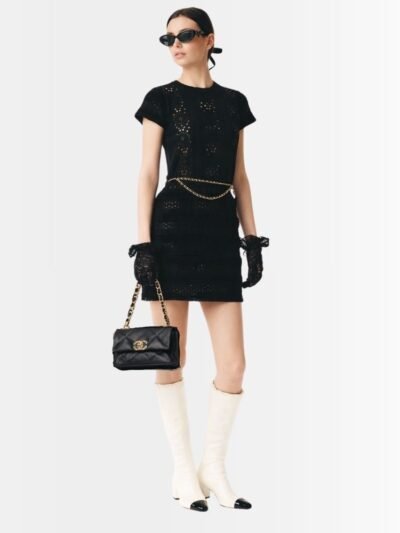 Chanel 19 Small Flap Bag Black 25cm