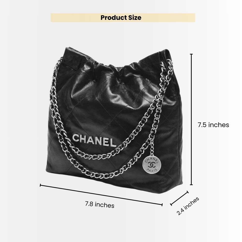 Chanel 22 Mini Handbag Black 22Cm
