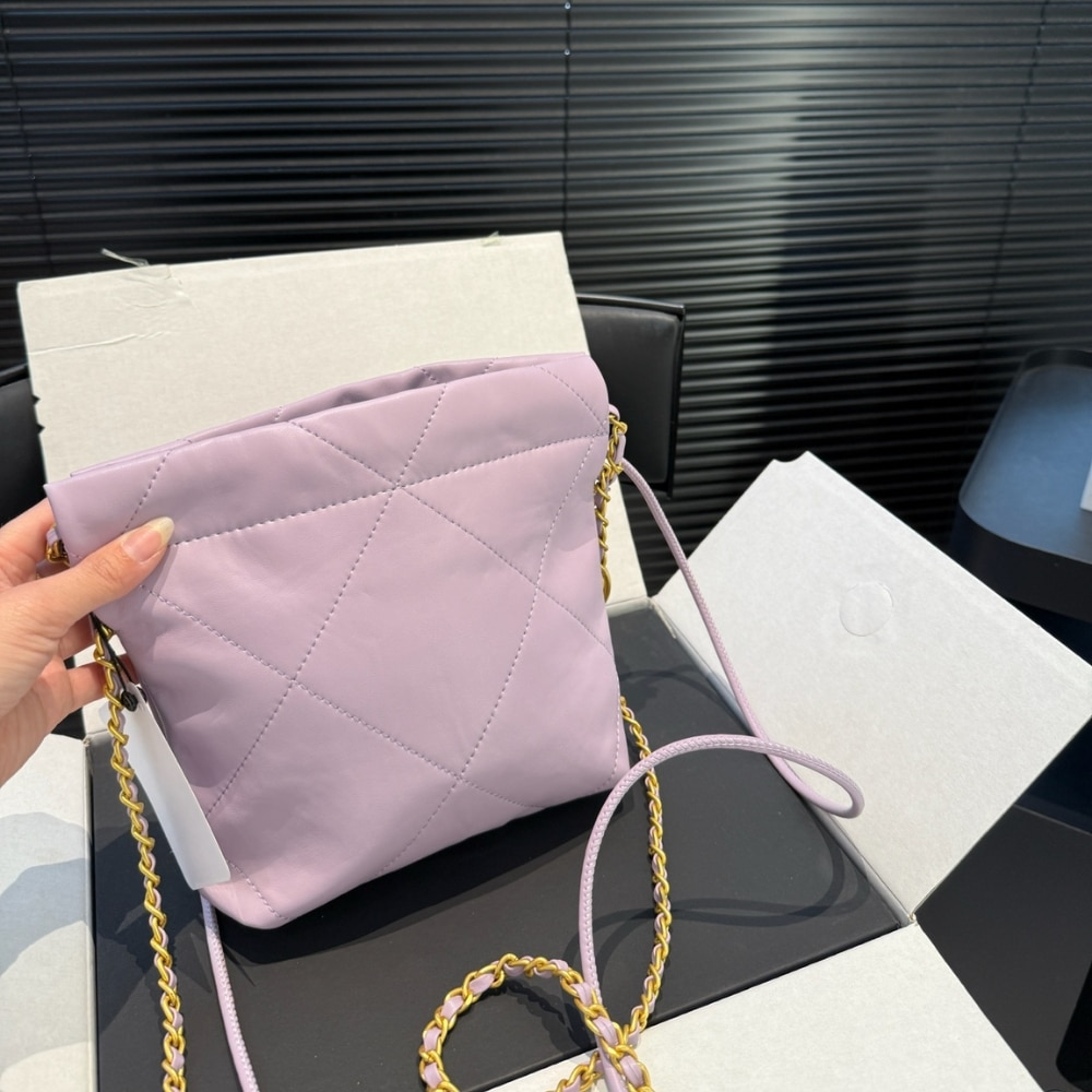 Chanel 22 Mini Handbag Purple 22Cm