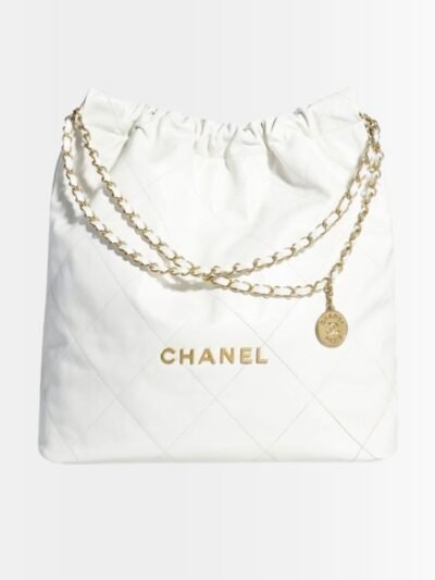 Chanel 22 Small Handbag White 36Cm AS3260 B09859 10601