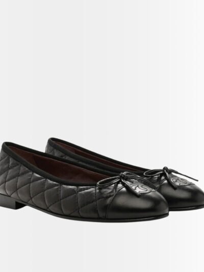 Chanel Ballerina Flats Black G26250 X01725 94305