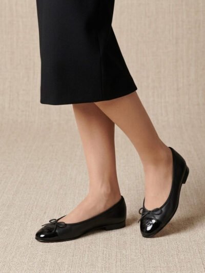 Chanel Ballet Flats Black G02819 Y01552 94305