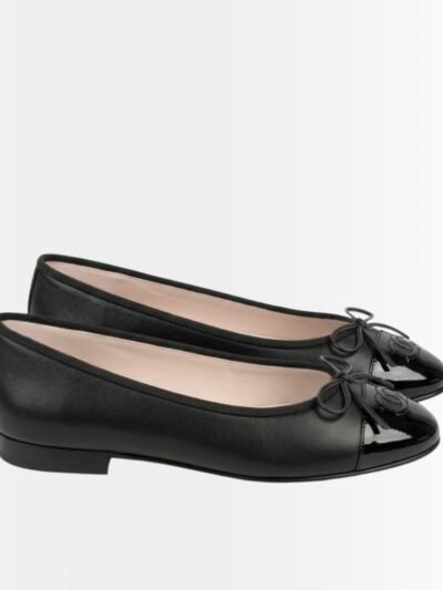 Chanel Ballet Flats Black G02819 Y01552 94305
