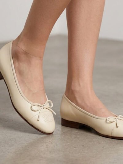 Chanel Ballet Flats Ivory