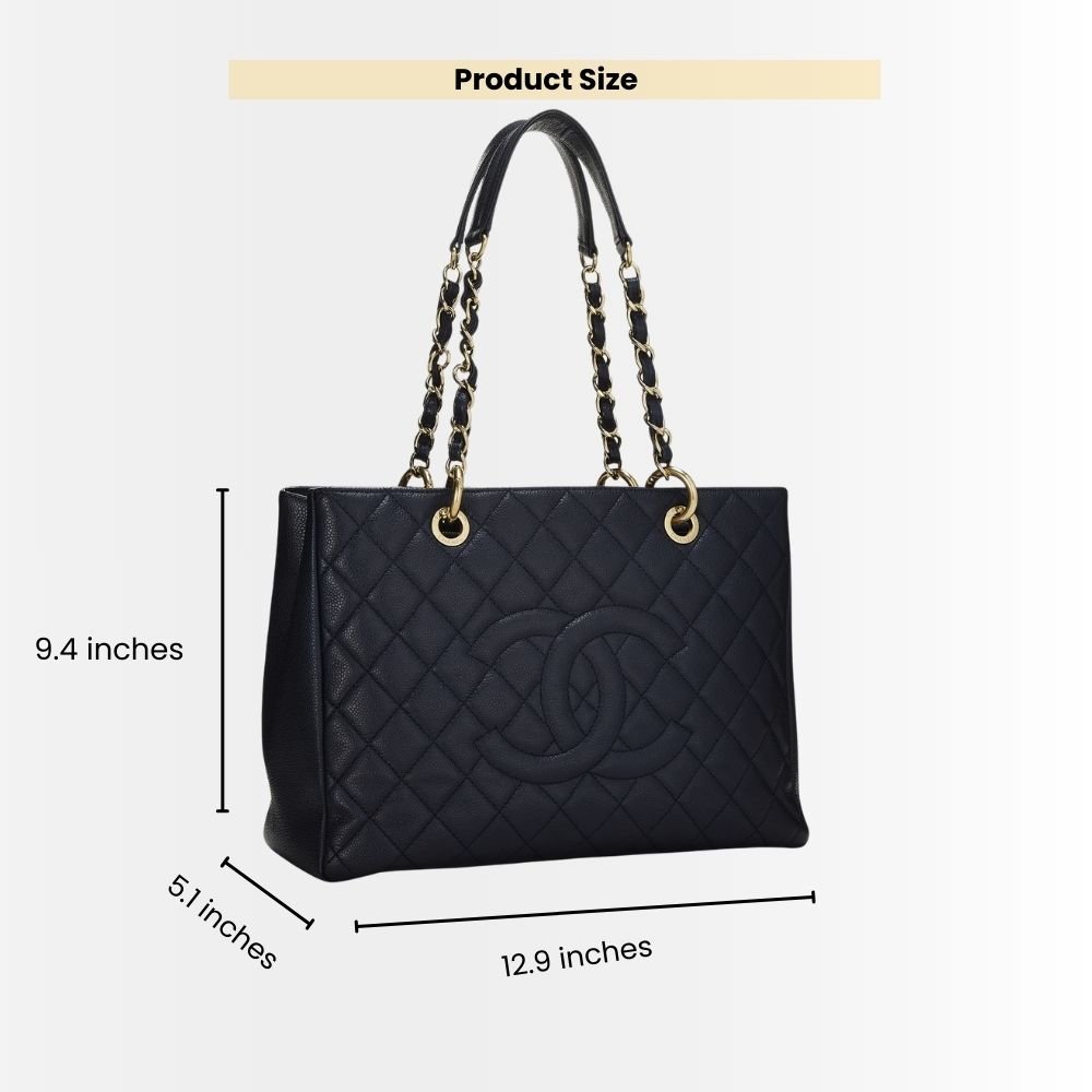 Chanel Bolsa Grand Tote Black 33Cm A50995