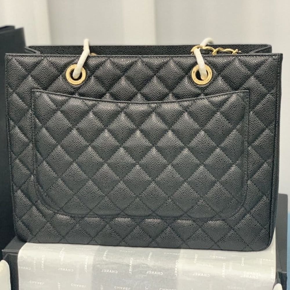 Chanel Bolsa Grand Tote Black 33Cm A50995