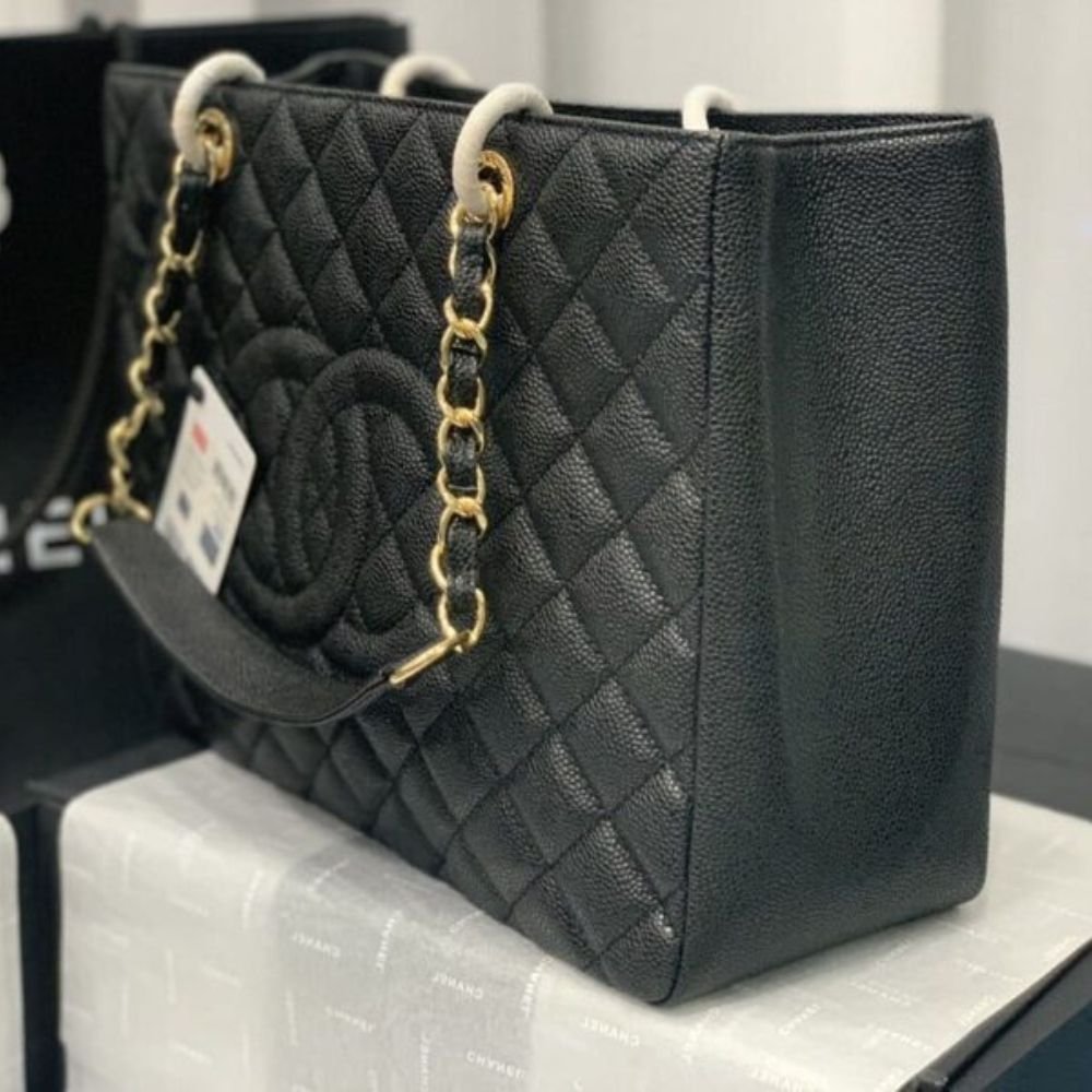 Chanel Bolsa Grand Tote Black 33Cm A50995
