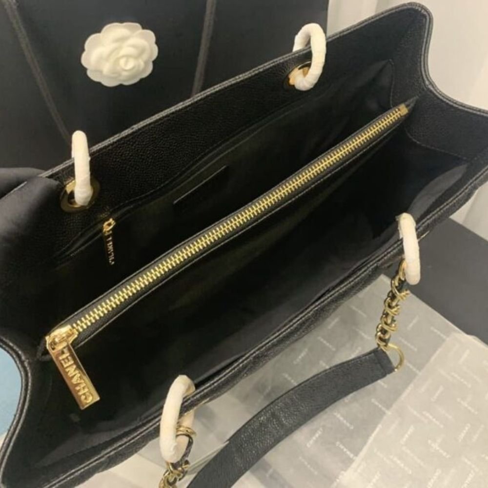 Chanel Bolsa Grand Tote Black 33Cm A50995