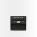 Chanel Boy Small Flap Wallet 11Cm A80734 B01490 94305