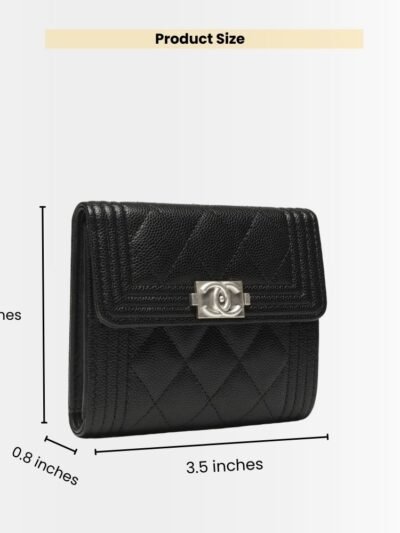 Chanel Boy Small Flap Wallet 11Cm A80734 B01490 94305