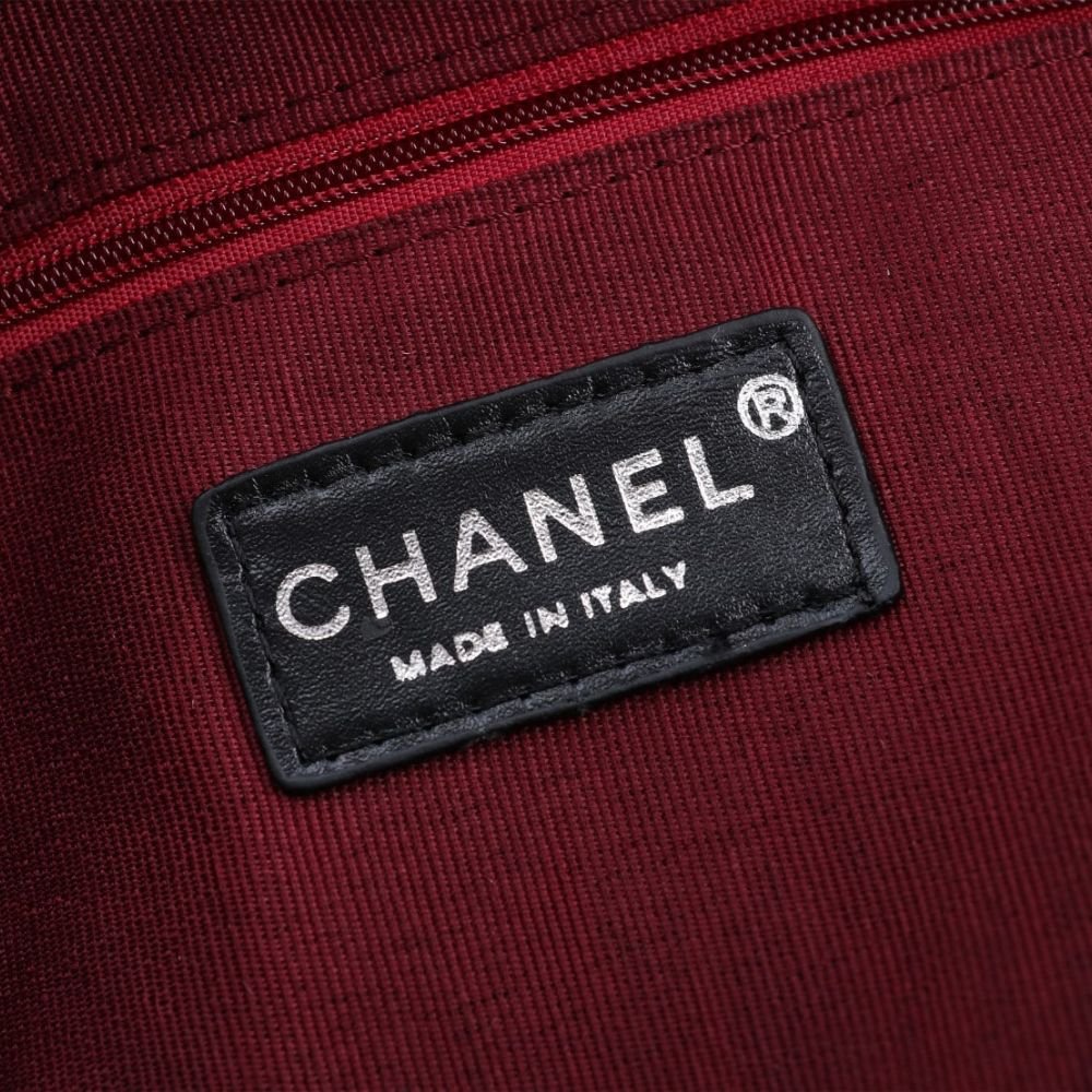 Chanel Cambon Line Large Tote Bag In Black 41Cm A25169