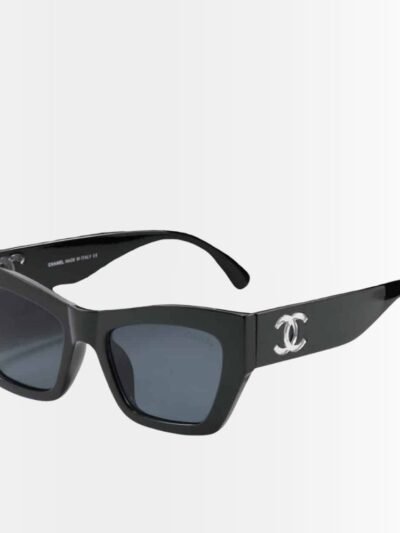 Chanel Cat Eye Sunglasses Acetate And Nylon Black