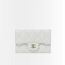 Chanel Classic Card Holder Wallet White 11Cm AP0214 B10583 10601