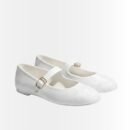 Chanel Mary Janes Ballet White G47256 X01000 U9849