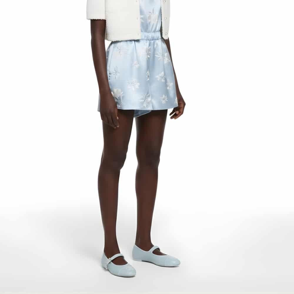 Chanel Mary Janes Light Blue