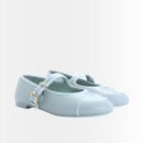 Chanel Mary Janes Light Blue