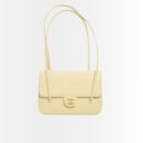 Chanel Small Flap Bag Grained Shiny Light Yellow 22cm AP5068 B23204 NAAUK