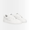 Chanel Sneaker Perforated Logo Leather Lace Up White
