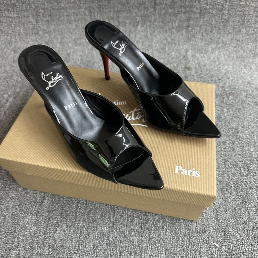 Christian Louboutin Miss Z Mule Black 1250997B439