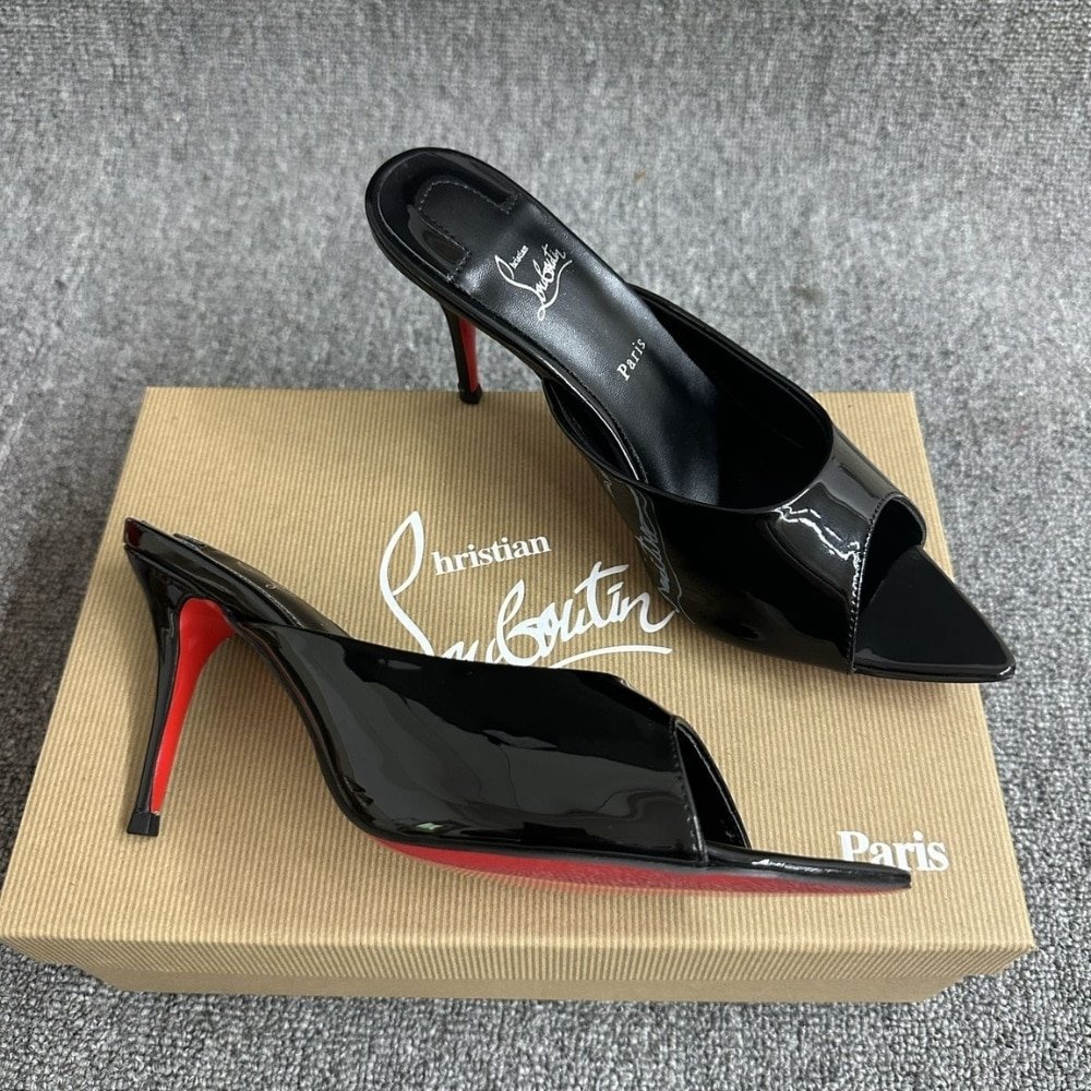 Christian Louboutin Miss Z Mule Black 1250997B439
