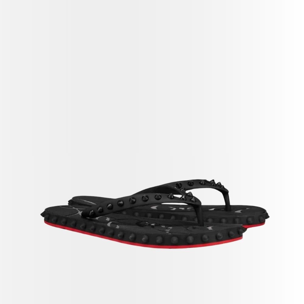 Christian Louboutin Super Loubi Flip Black 1230963BK01