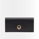 Fendi Continental Wallet Black 19Cm 8M0251A18BF0KUR