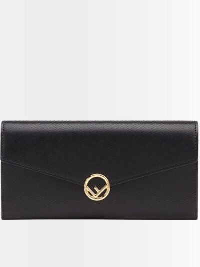 Fendi Continental Wallet Black 19Cm 8M0251A18BF0KUR
