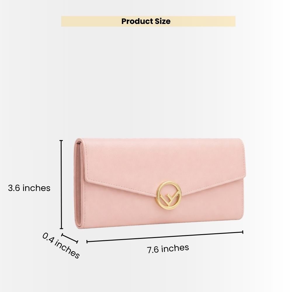Fendi Continental Wallet Pink 19Cm 8M0251A18BF14N1