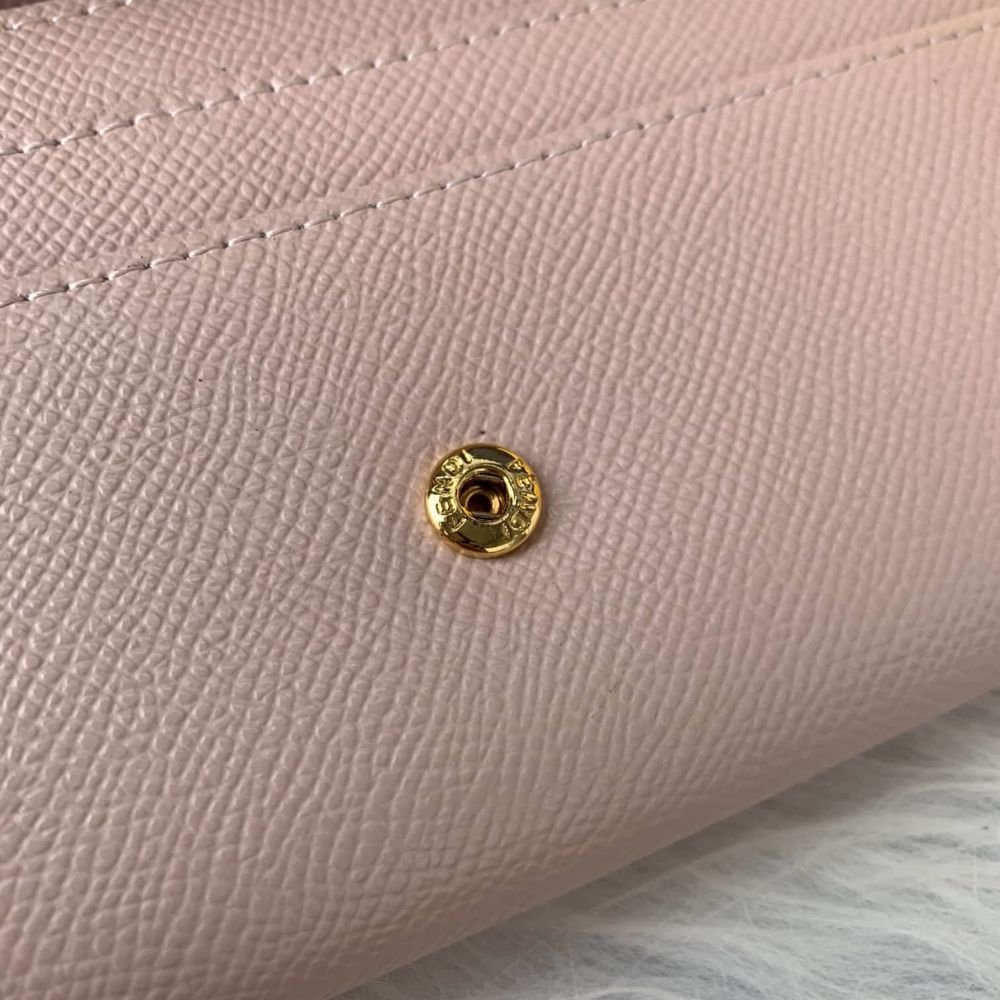 Fendi Continental Wallet Pink 19Cm 8M0251A18BF14N1