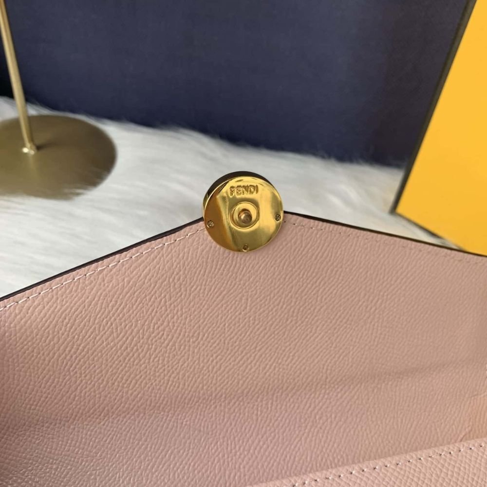 Fendi Continental Wallet Pink 19Cm 8M0251A18BF14N1