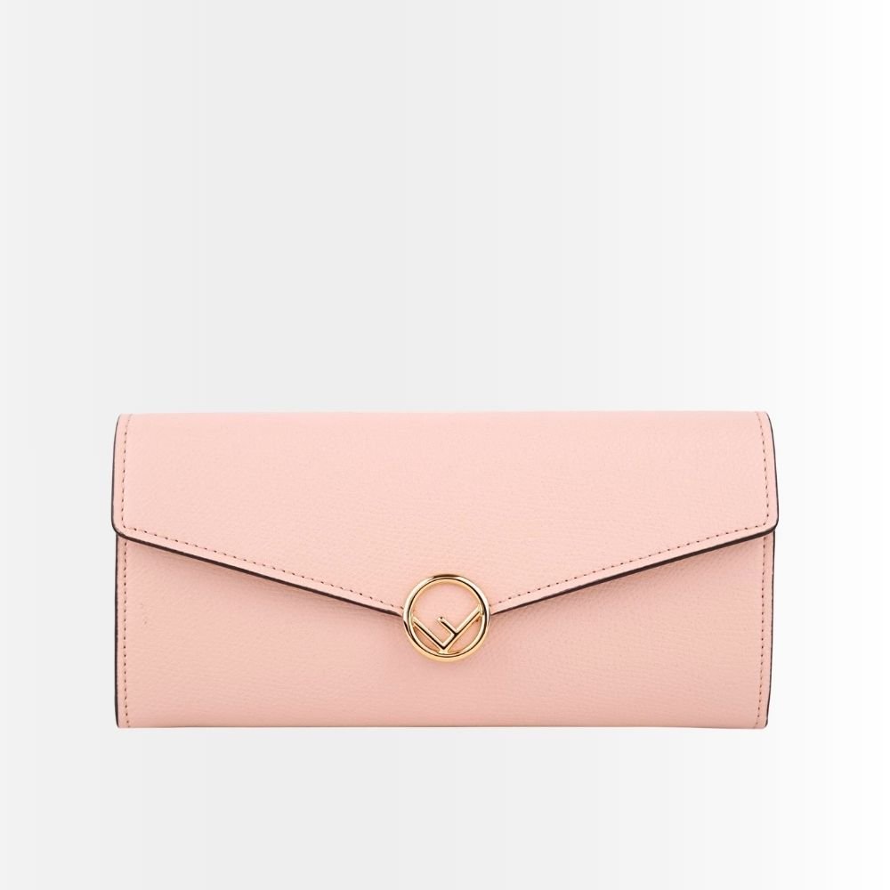 Fendi Continental Wallet Pink 19Cm 8M0251A18BF14N1
