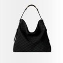 Gucci Beatrix Large Tote Bag Black Canvas 40Cm