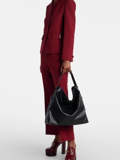 Gucci Beatrix Large Tote Bag Black Leather 40Cm ‎850546 AAFK4 1000
