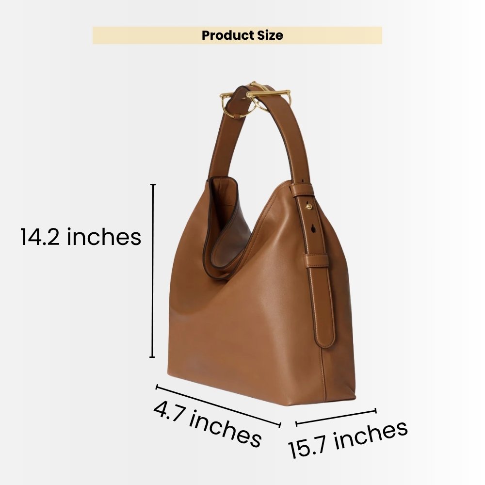 Gucci Beatrix Large Tote Bag Brown Leather 40Cm 850546 AAFK4 2718