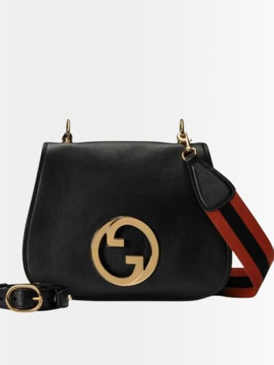 Gucci Blondie Medium Bag Black 29cm 721172 96IWG 8745