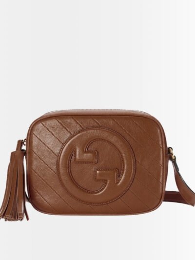 Gucci Blondie Small Shoulder Bag Brown 21cm ‎742360 1IV0G 6420