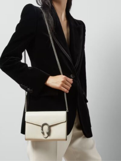 Gucci Dionysus Mini Chain Bag White 20Cm 401231 CAOGM 9174