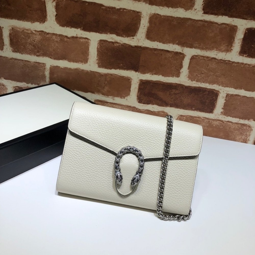Gucci Dionysus Mini Chain Bag White 20Cm 401231 CAOGM 9174