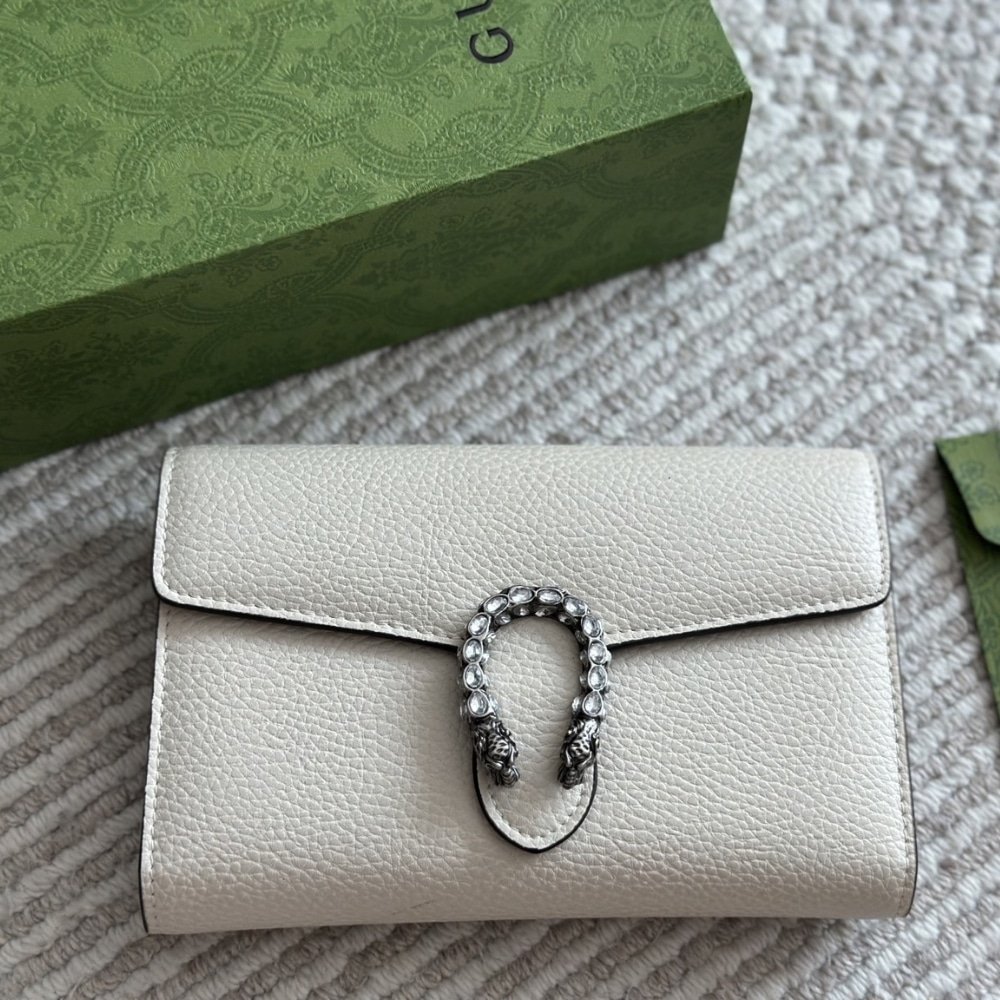Gucci Dionysus Mini Chain Bag White 20Cm 401231 CAOGM 9174
