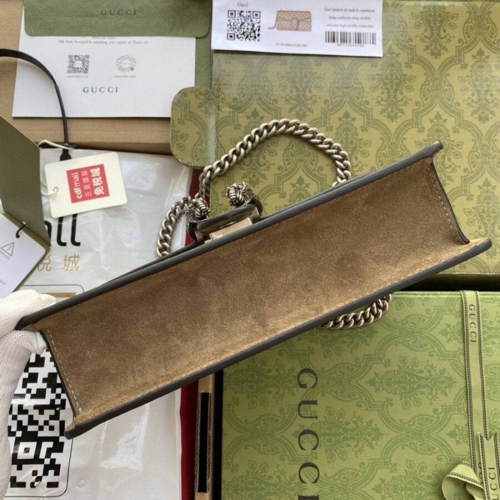 Gucci Dionysus Small Shoulder Beige Bag 25Cm 499623 92TJN 8660