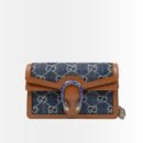 Gucci Dionysus Super Mini Denim Dark Blue And Brown 16Cm 476432 2KQFN 4483