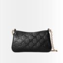Gucci GG Emblem Mini Bag Black GG 23Cm 815278 AAEEM 1000