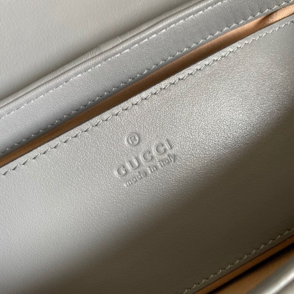 Gucci GG Marmont Mini Shoulder Bag Grey 22Cm 446744 UM8AN 1711