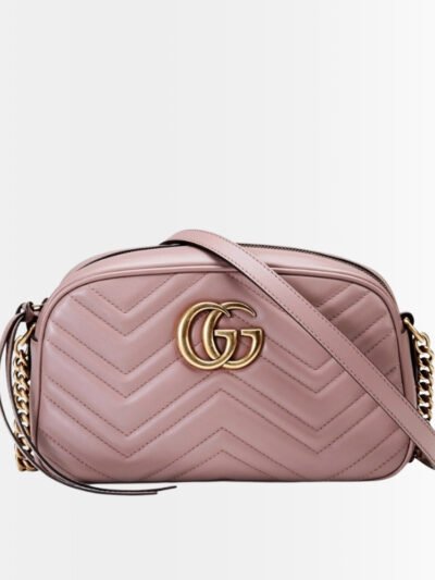 Gucci GG Marmont Small Shoulder Bag Pink 24Cm 447632 DTD1T 5729