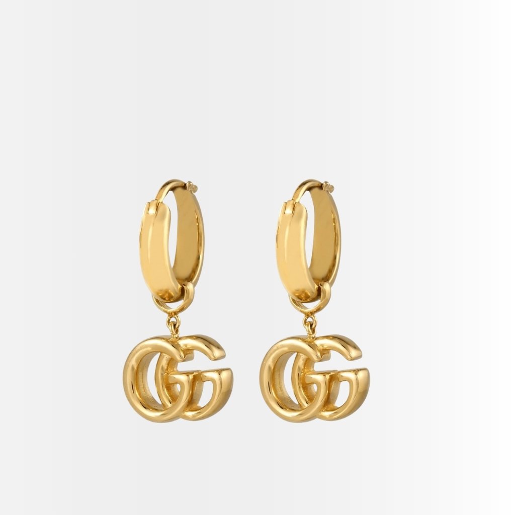 Gucci GG Running Drop Earrings Gold YBD58201700100U