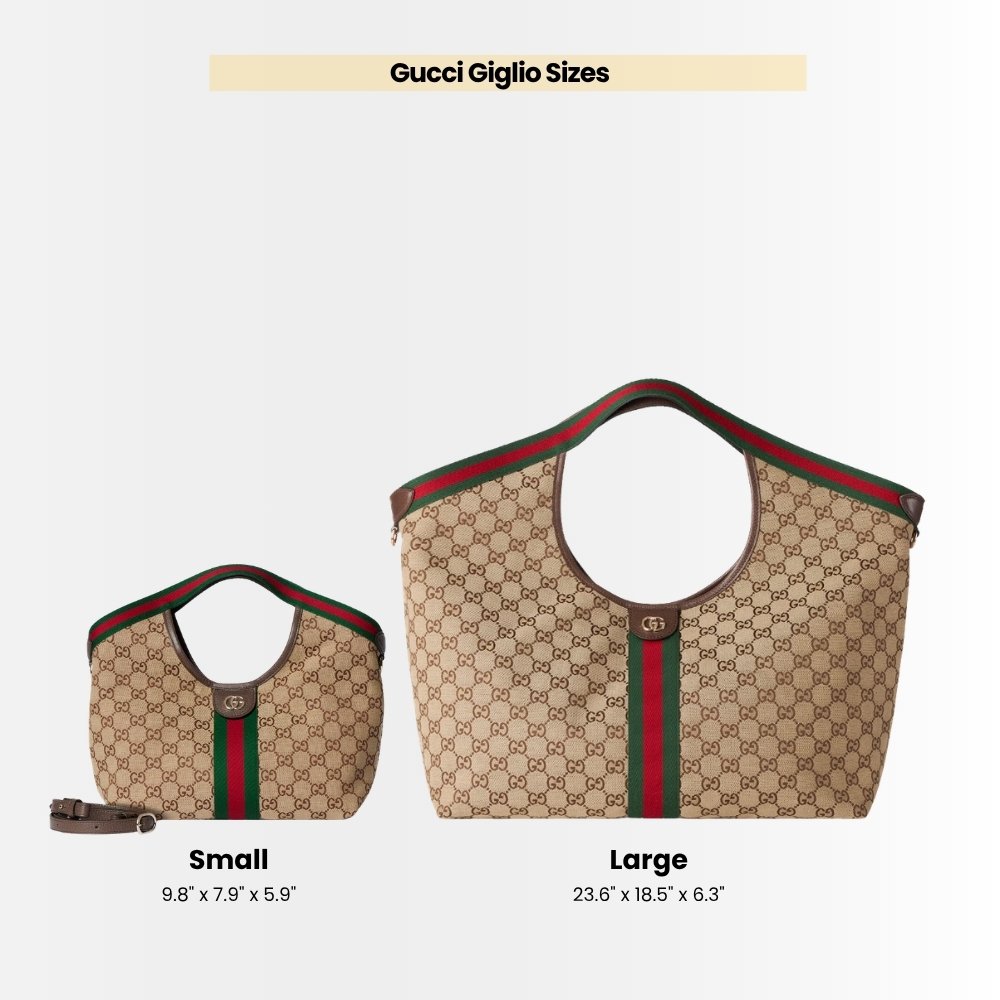 Gucci Giglio Large Tote Bag Beige And Dark Brown GG Canvas 60Cm 853971 FAFFP 2547