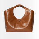 Gucci Giglio Large Tote Bag Dark Brown Leather 60cm 853971 AAF2H 7645