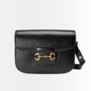 Gucci Horsebit 1955 Medium Bag Black 25cm 602204 1DB0G 1000