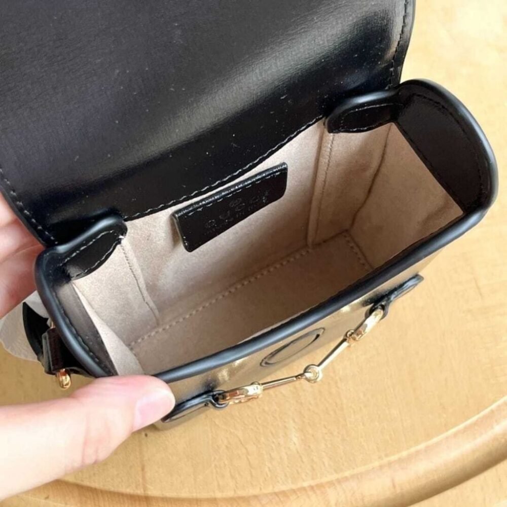 Gucci Horsebit 1955 Mini Bag Black 17Cm 625615 0YK0G 1000